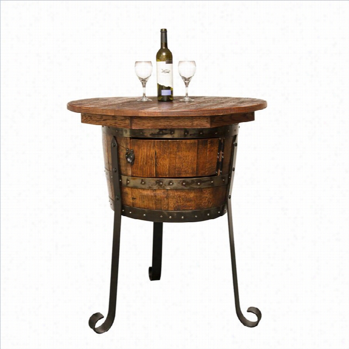 Nap A East Collection Old World Table Wwith Cabinet