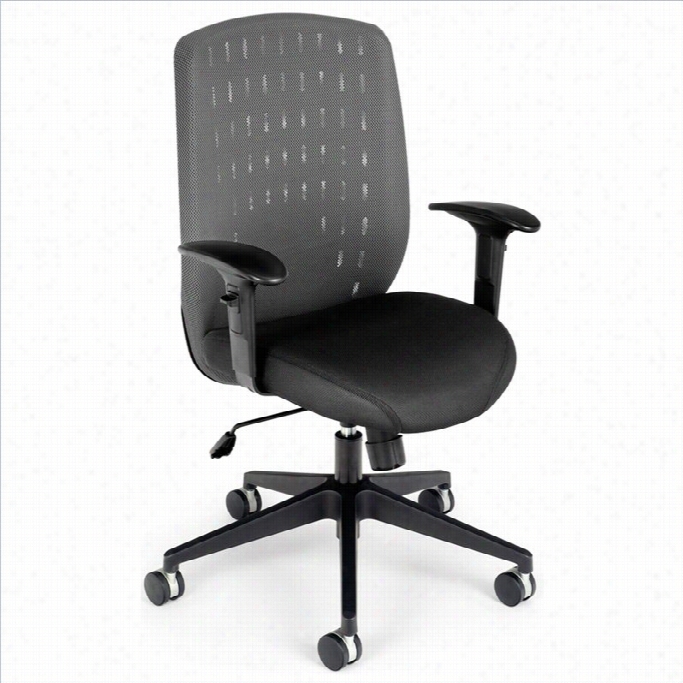 Ofm Vision Exwcutive Office Chair In Charcoal