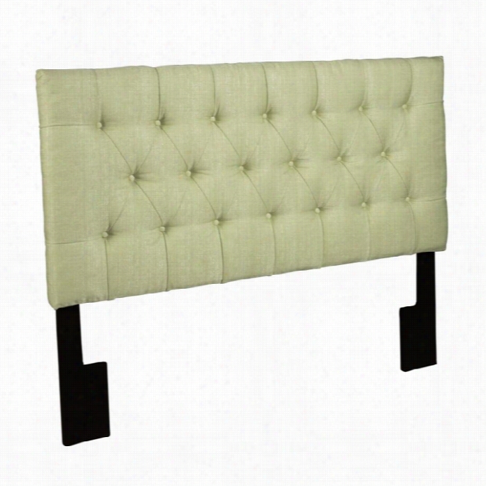 Prii Tufted Upholsered Headboard In Lime-full-queen