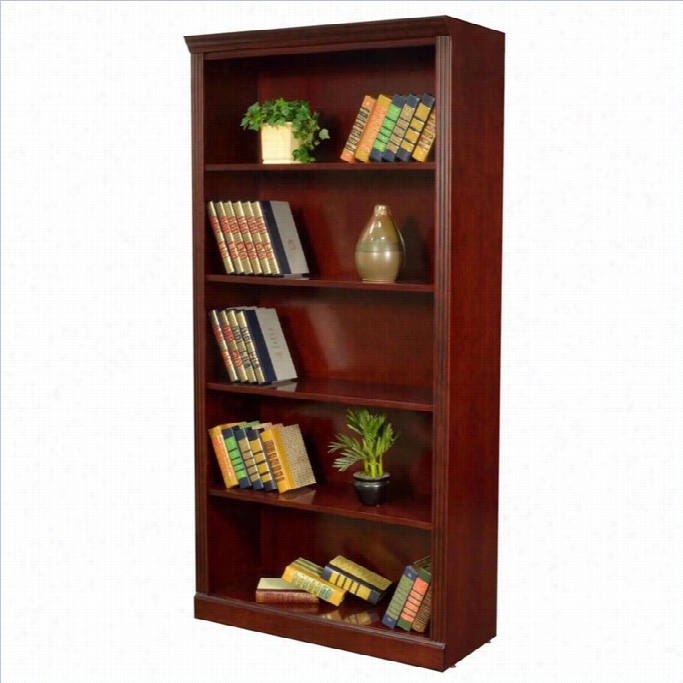 Regency Prestige 72 High Bookcase In Mahogany