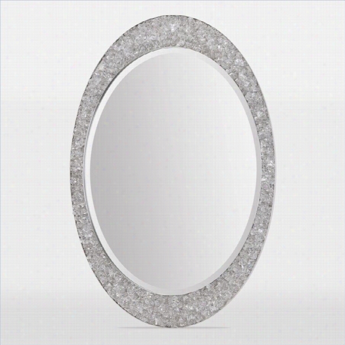 Renwiil Sirens Mirror In Brushed Nickel