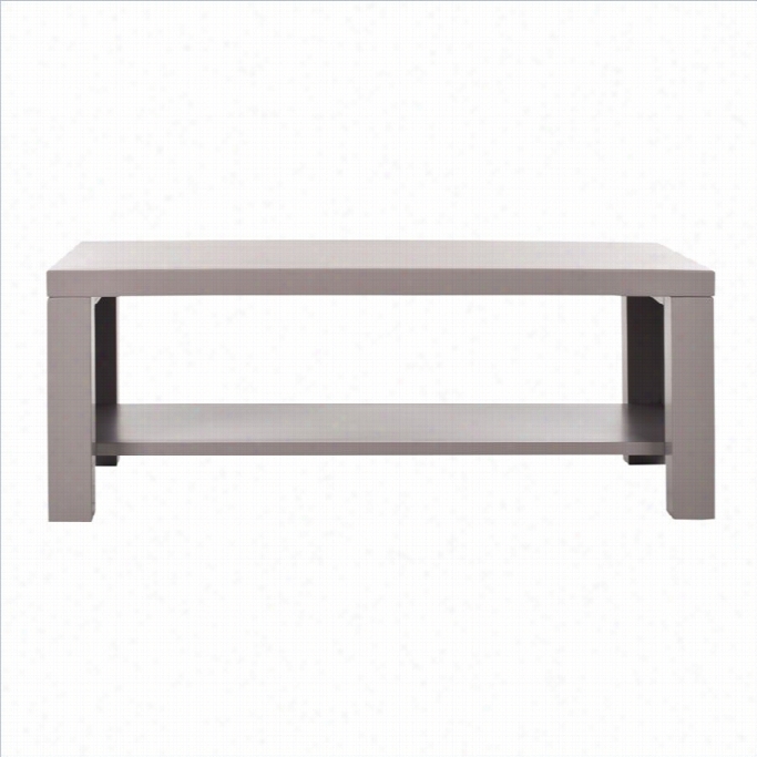 Safavieh Lahoma Pine Wood Co Ffee Table In Grey