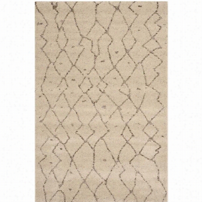 Safavieh Tunisia Ivory Orally Transmitted  Rug - 4' X 6'