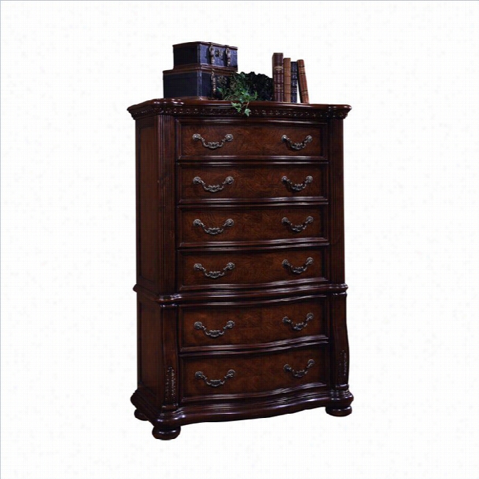 Samuel Lawrence San Marino High Chest In  Dark Brown