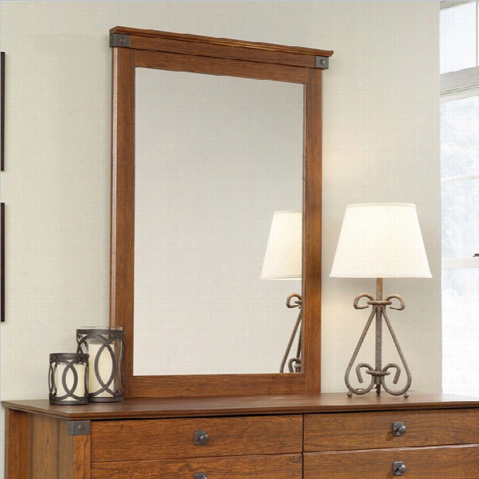 Sauder Carosn Orge Mirror  In Washington Cherry