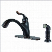 Yosemite Kitchen Faucet with Side Sprayer in Oil Rubbed Bronze
