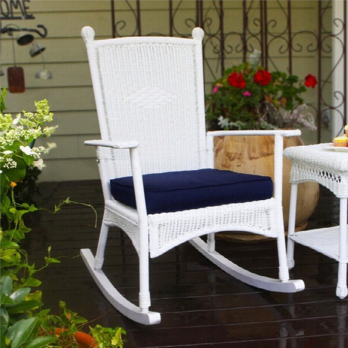 Tortuga Portside Rocking Chair In White