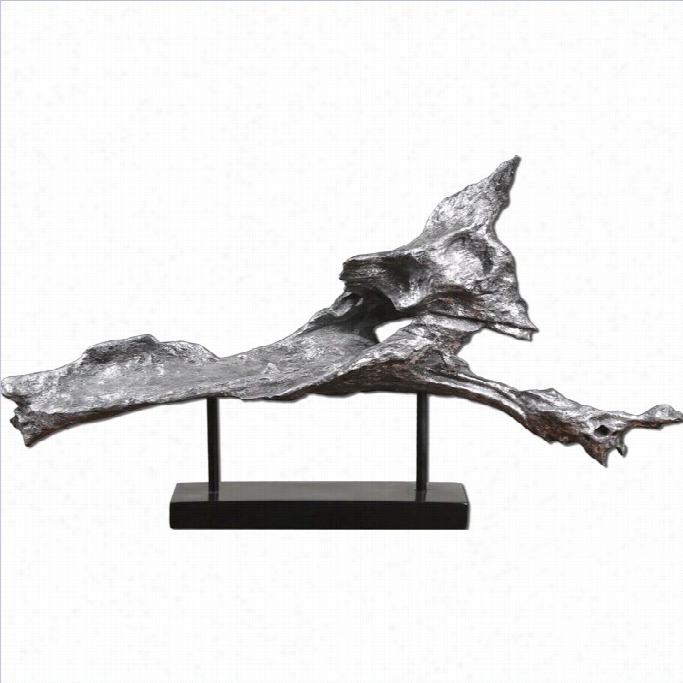 Uttermost Cosma Metallic Sculpture In Antiqued Silver