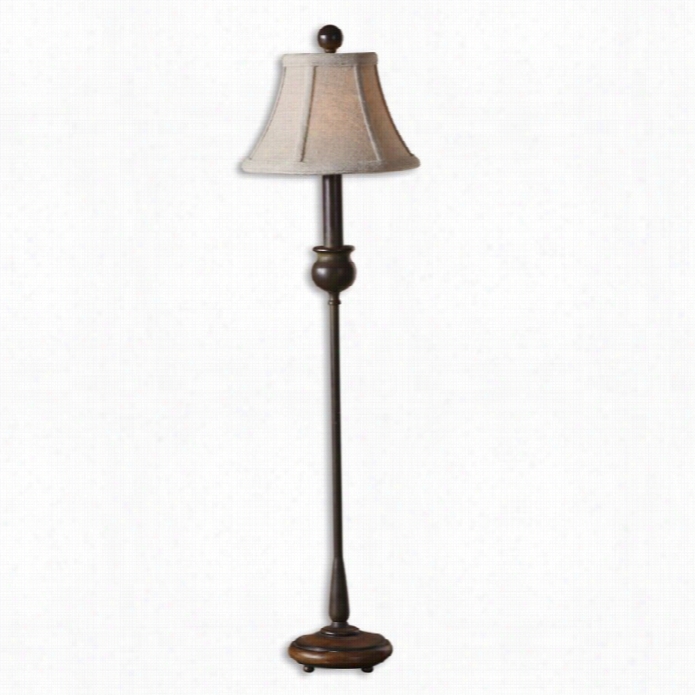 Uttermost Susan Metal Buffet Lamp In Rustic Olive Bronze