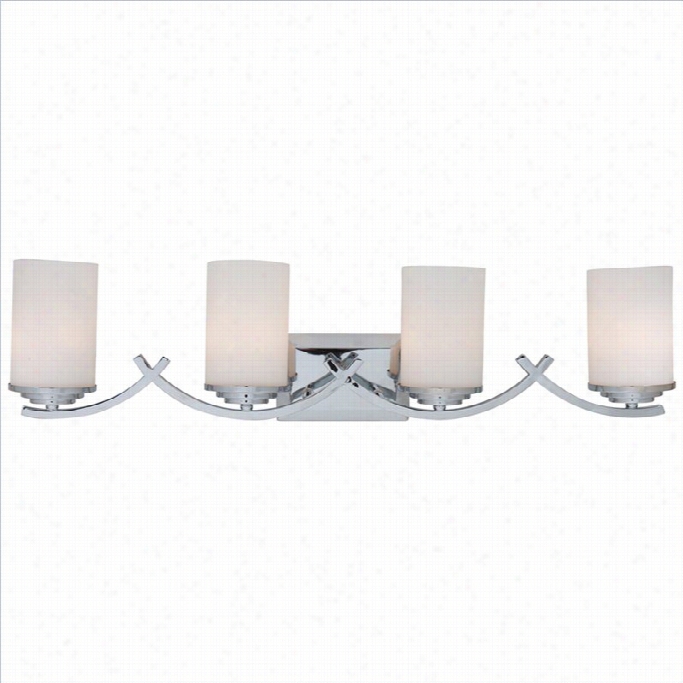 Yosemite H Ome Decor 4 Lights S Vanity With White Opal Glass