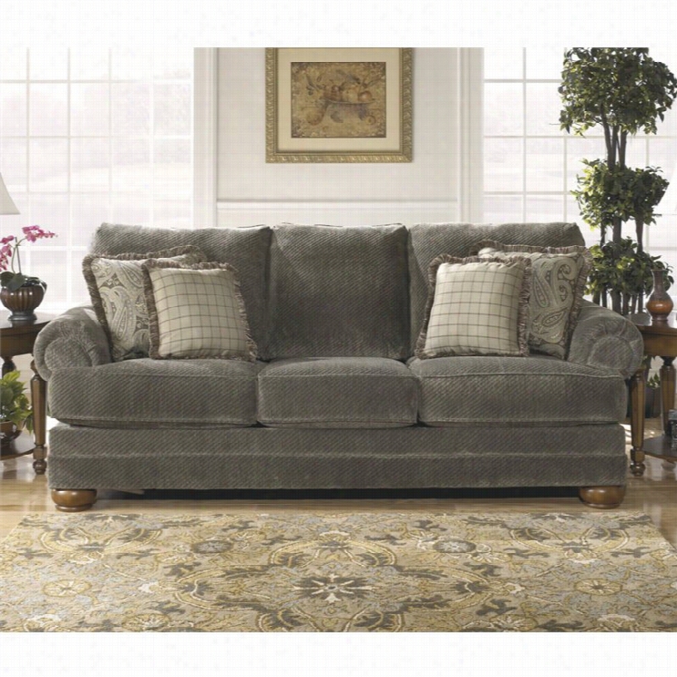 Ashley Parcal E States Fabrric Sofa  In  Basil