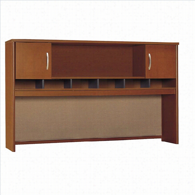 Bush Bbf Series C 72w Hutch (2 Door) In Auburn Maple