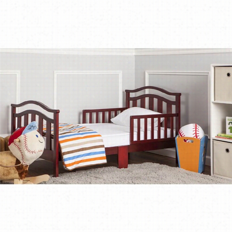 Dream On Me Eooa Toddler Bed In Cherry