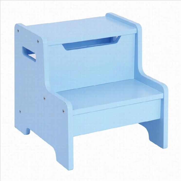 Gu1decraft Expressions Step Stool In Light Blue