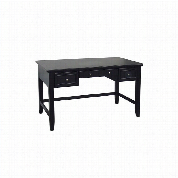 Home Styles Furnitu Re Bedford Computer Desk With Keyboard Trat In Ebony