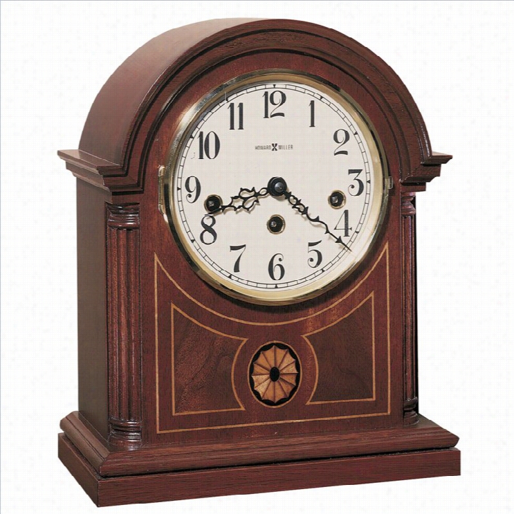 Howard Miller Barrister Ke Ywound Mantel Clock