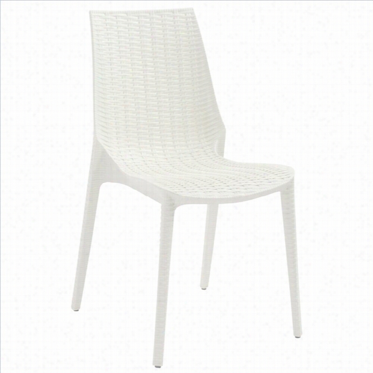 Italmoodern Lucrezia Stackingg Dining Chair In Linen