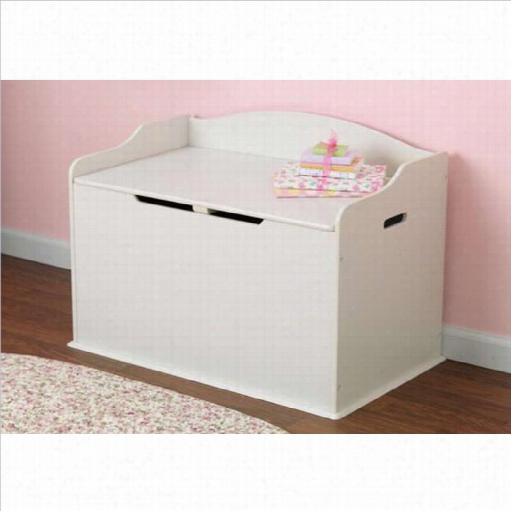 Kidkraft Austij Toy Box In White