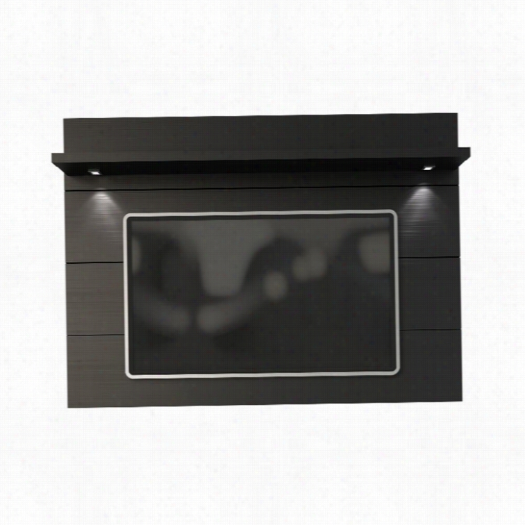 Manhattan Comfort Abrini 2.2 Series 86 Tv Panel In Black