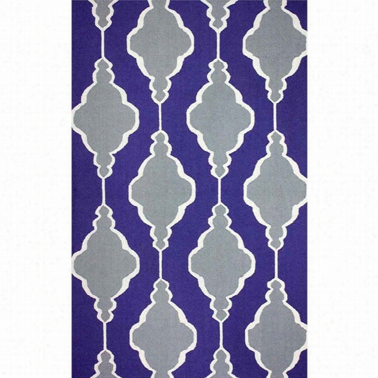 Nuloom 5' X 88' Hand Hooked Eva Rug In Indigo