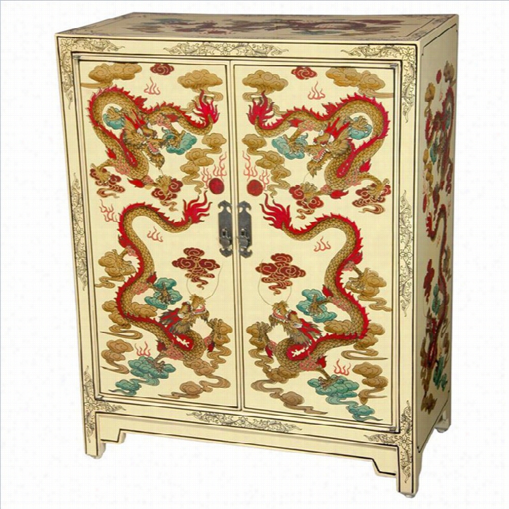 Oriental Furn Tiure Shoe Cabinet In White