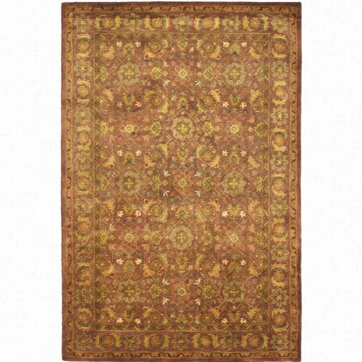 Safavieh Antiquity Copper Traditional Rug - 5' X 8'
