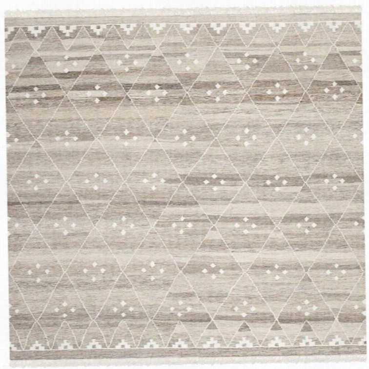 Safavieh Naturql Kilim Natural Area Rug-  Square 5'