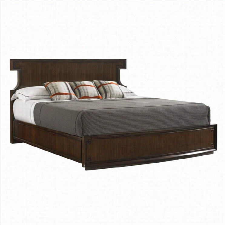 Stanley Furniture Crestaire Queen Southridge Bed In Porter