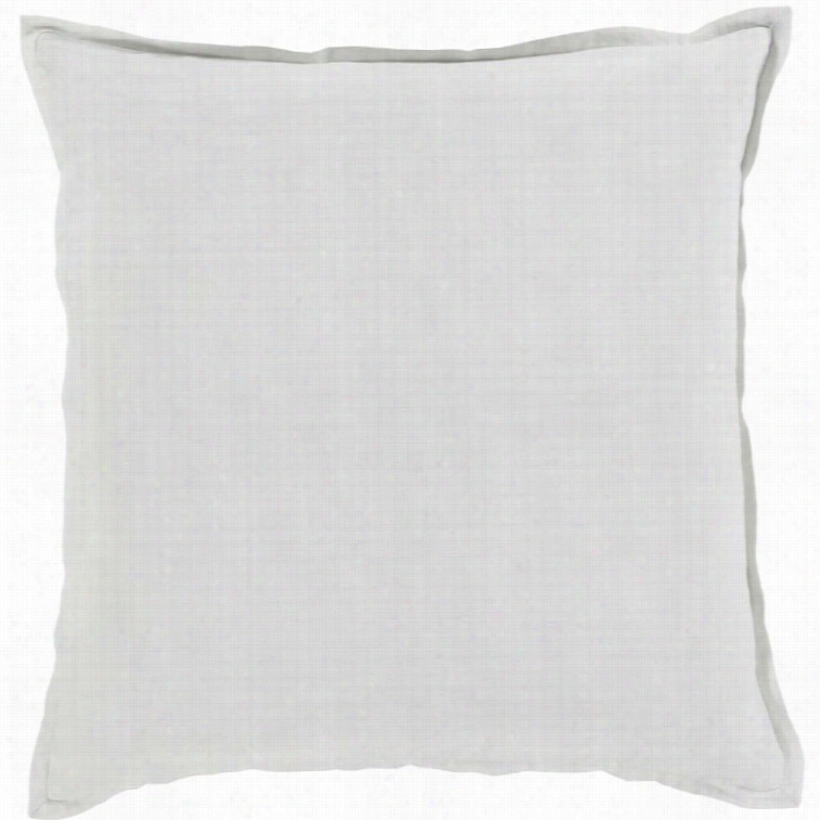 Surya Orianna Poly Dilate 18 Square Pillow Ini Vory