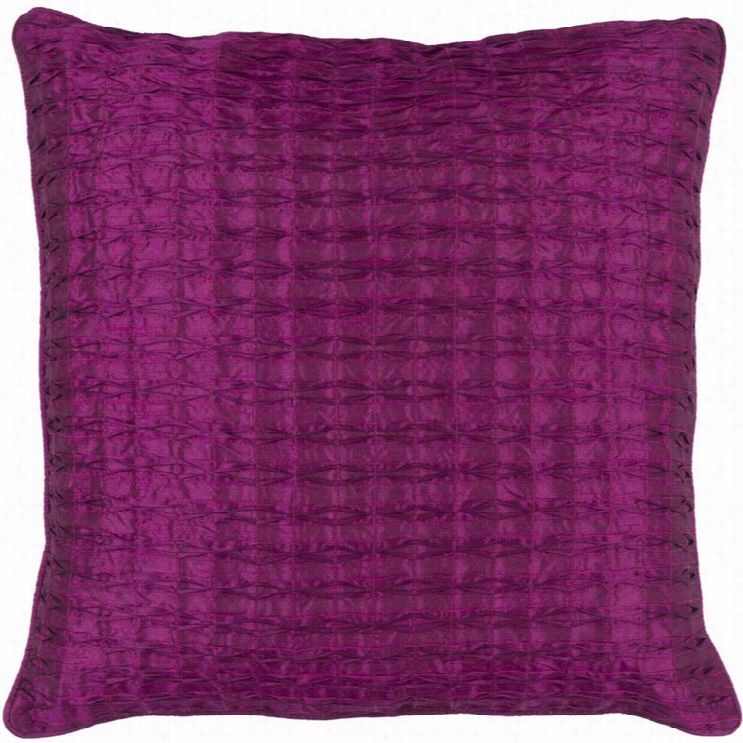 Surya Rutledged Own Fill 20 Adjusted Pillow In Purple
