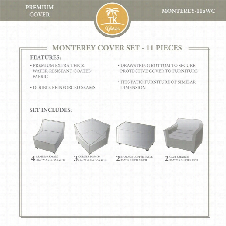 Tkc Monterey 11 Piece Winter Cover Et In Beige