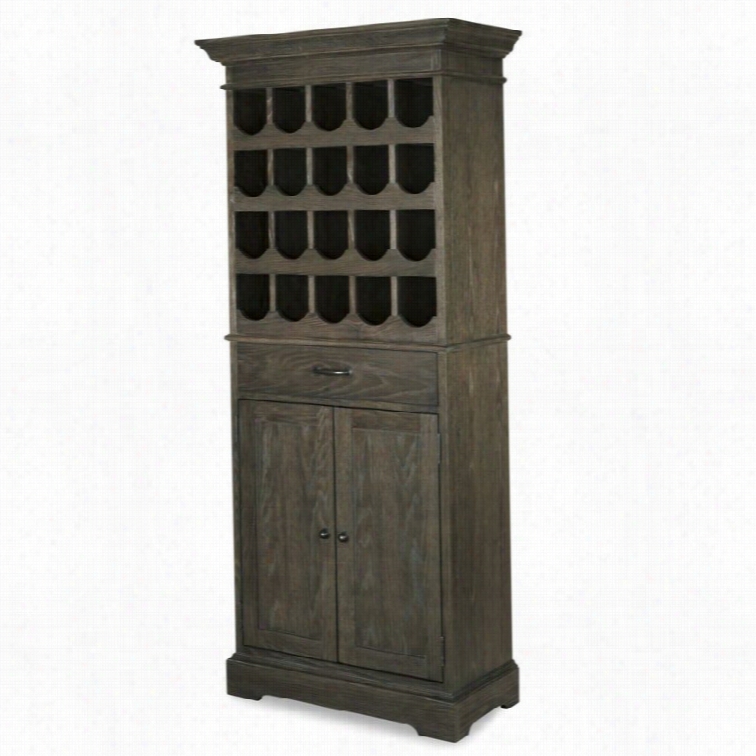 Universal Furnitre Berkeley 3 Tall Wine Cabinet In Brownstone