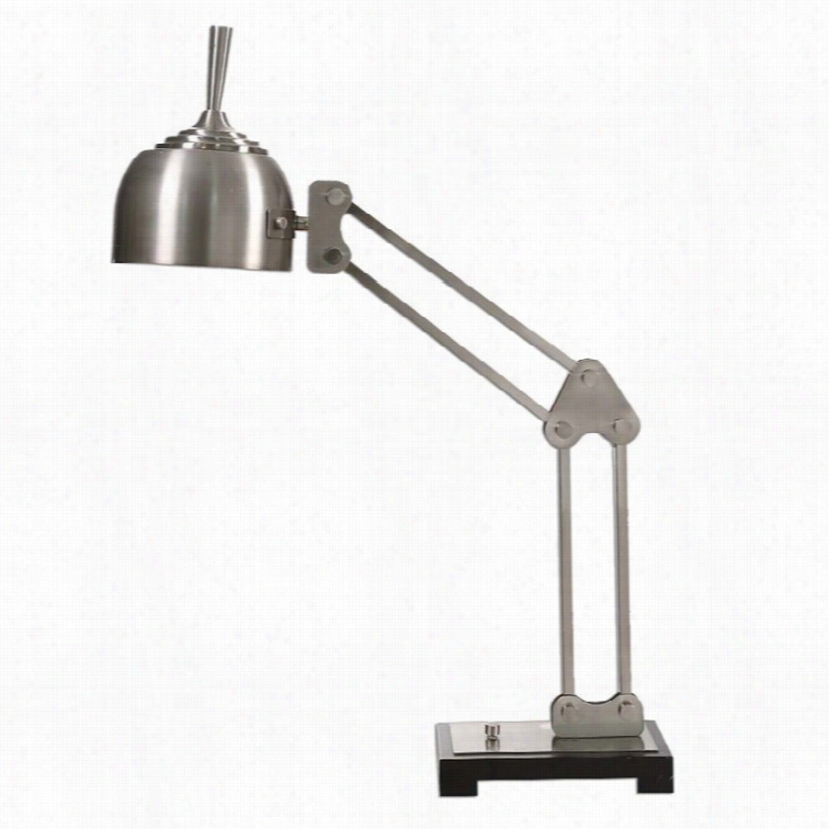 Uttermost Amado Brushed Nicke L Desk Lamp