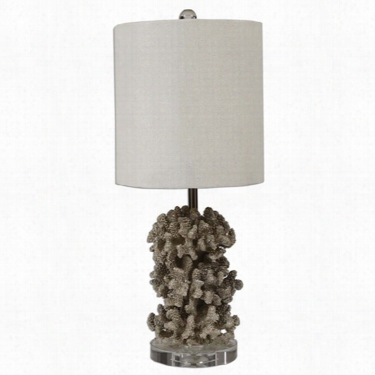 Uttermost Silver Coral Table Lamp