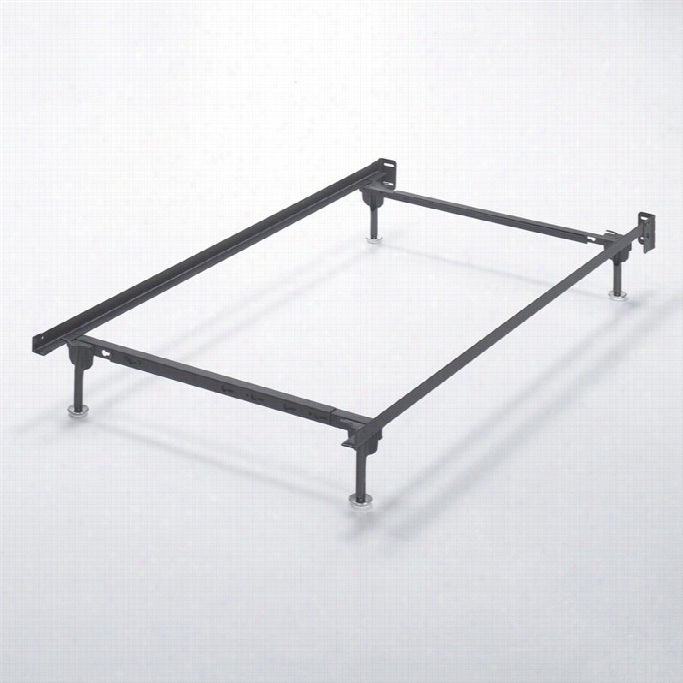 Ashley Twin Metal Bed Frame In Blak