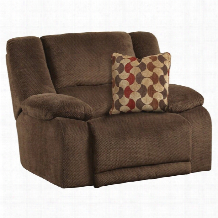 Catanpper Hammond Polyester Wall Hugger Recliner Inn Mocha