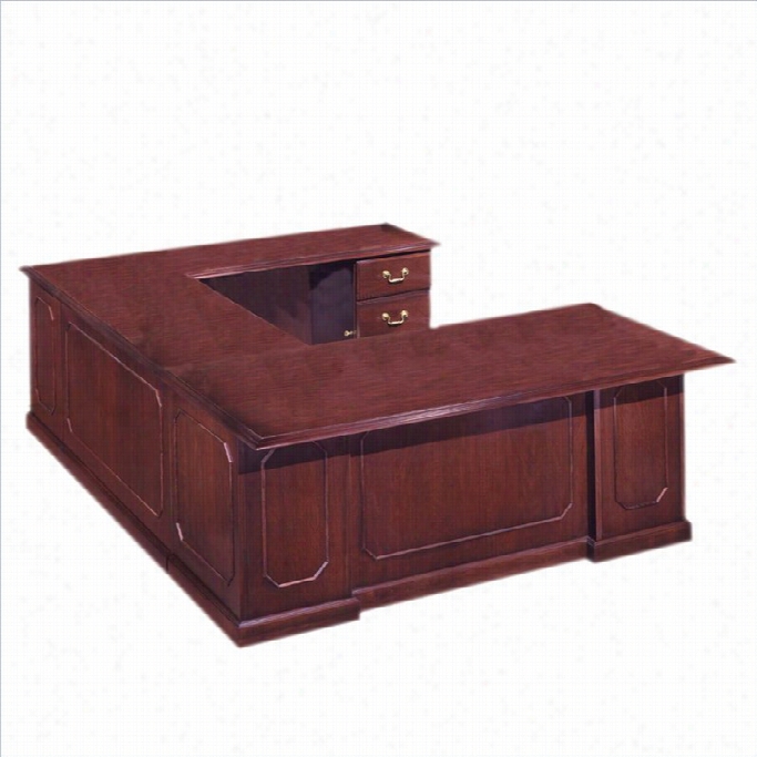 Dmi Governnors Executive 110 In. Deep U-desk-right U-desk