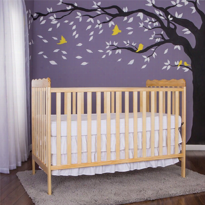 Dream On  Me Classic 3-in-1 Convertible Crib In Natural