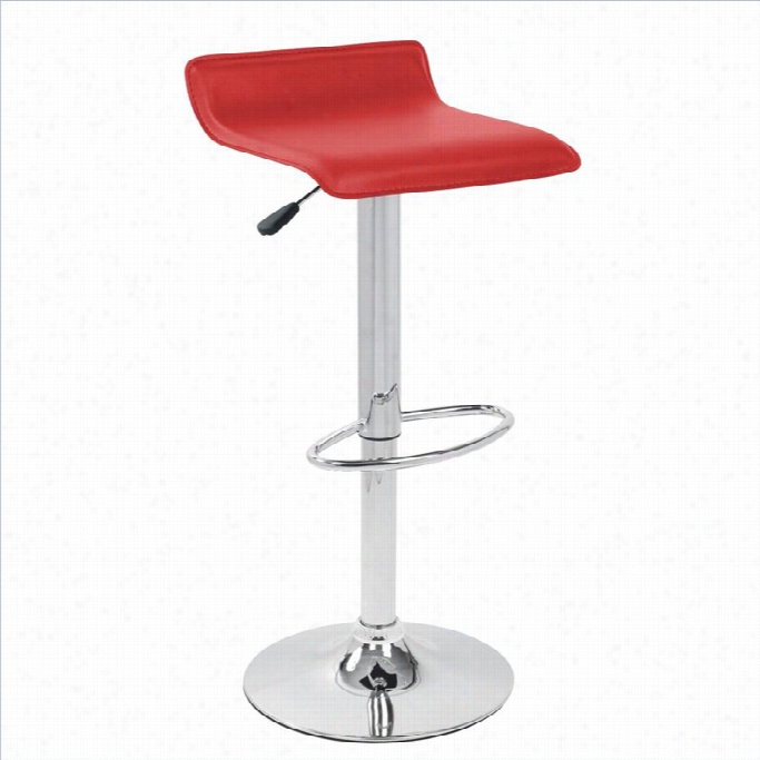 Lumisource Ale 21-30 Bar Stool In Red