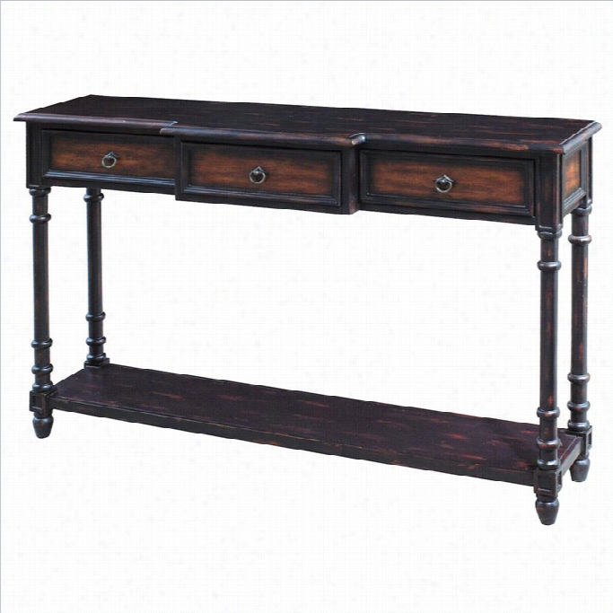 Pulaski Regency Style Hall Console In Medium Brow