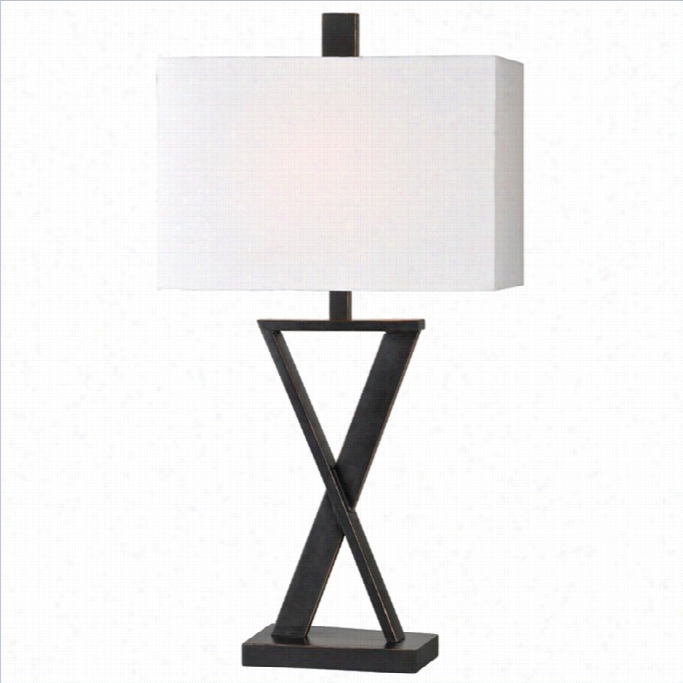 Renwil Chi Table Lamp In Lack