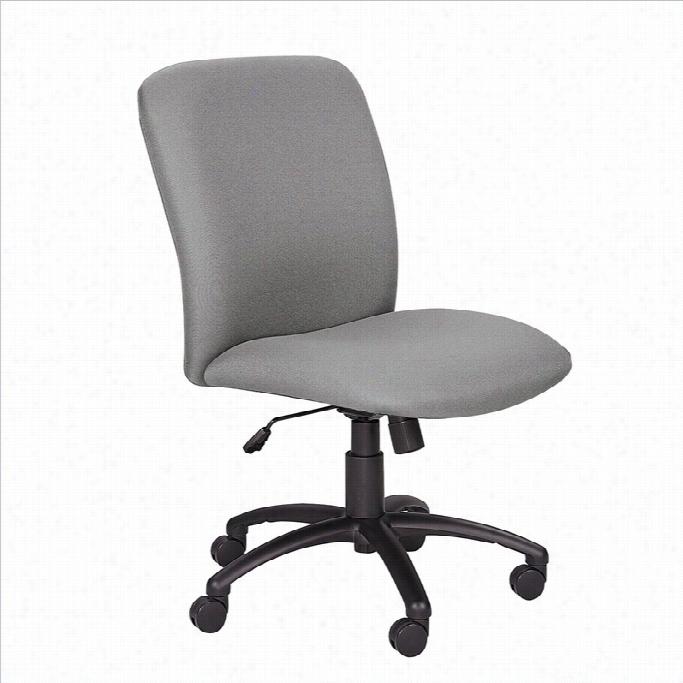 Safco Uber Big And Tall High Back Task Office Chair In Gray