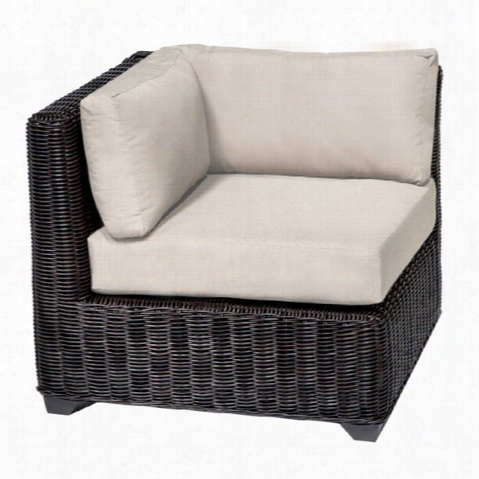 Tkc Venife Outdoor Wicker Corner Chair In Beige (value F 2)