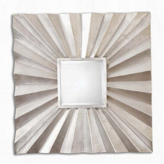 Uttermost Adelmar Metal Square Mirror