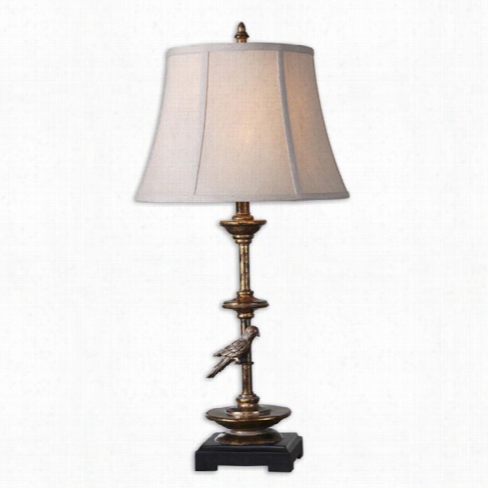 Uttermosst Aereo Table Lamp In Antique D Gold Leaf