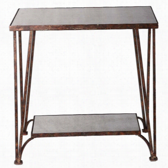 Uttermost Zhana Metal Side Table