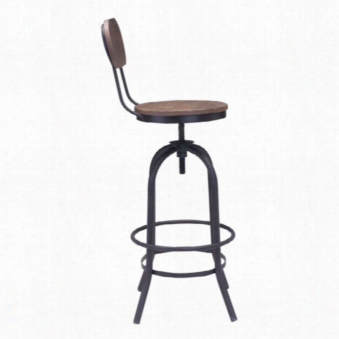 Zuo Era 28-53 Ttwin Peaks  Bar Stool In Natural