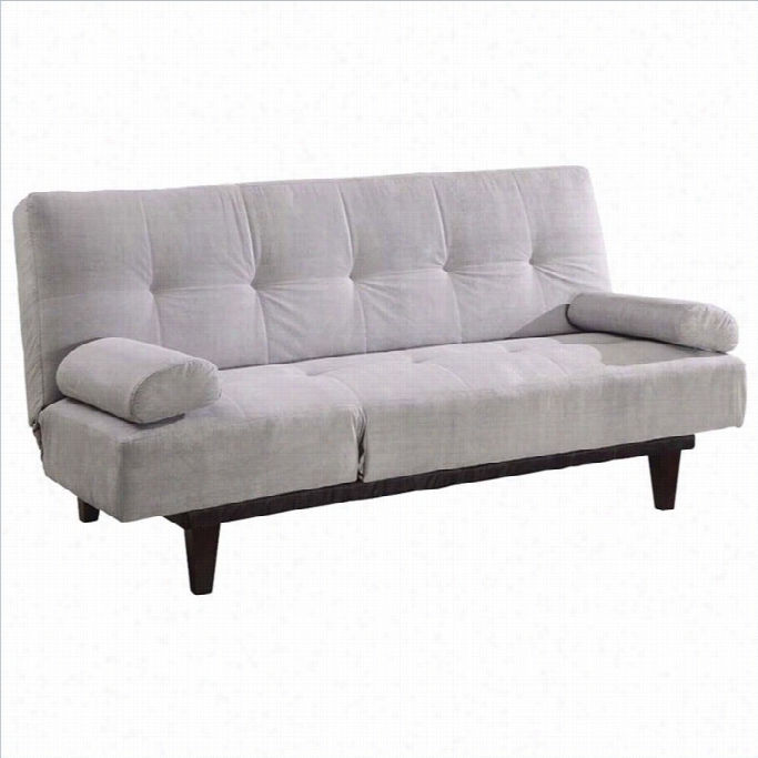 Acme Furniture Cybil A Djustable Sofa In Silver