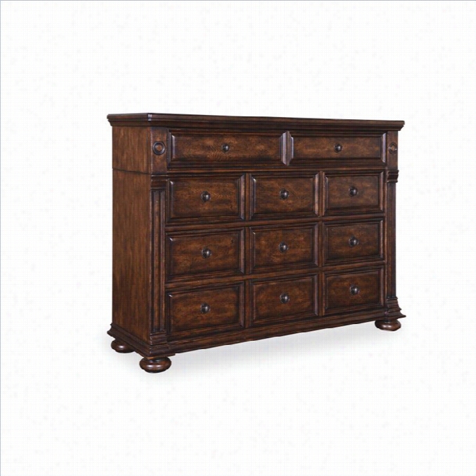 A.r.t. Furniture Whisksy Oak Large Dresser In Warm Barrel Oak