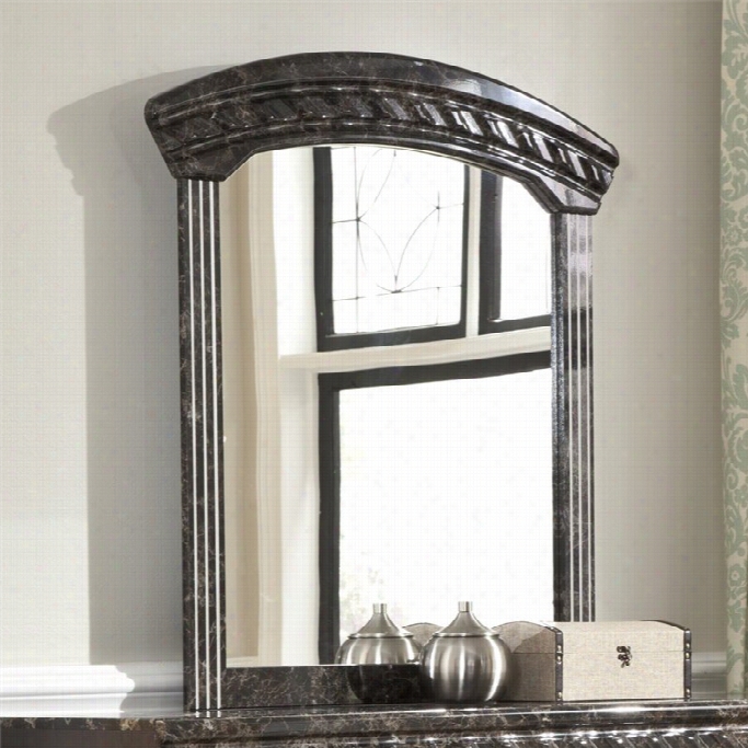 Ashley Vachel Bedroom Mirror In Dark Brown